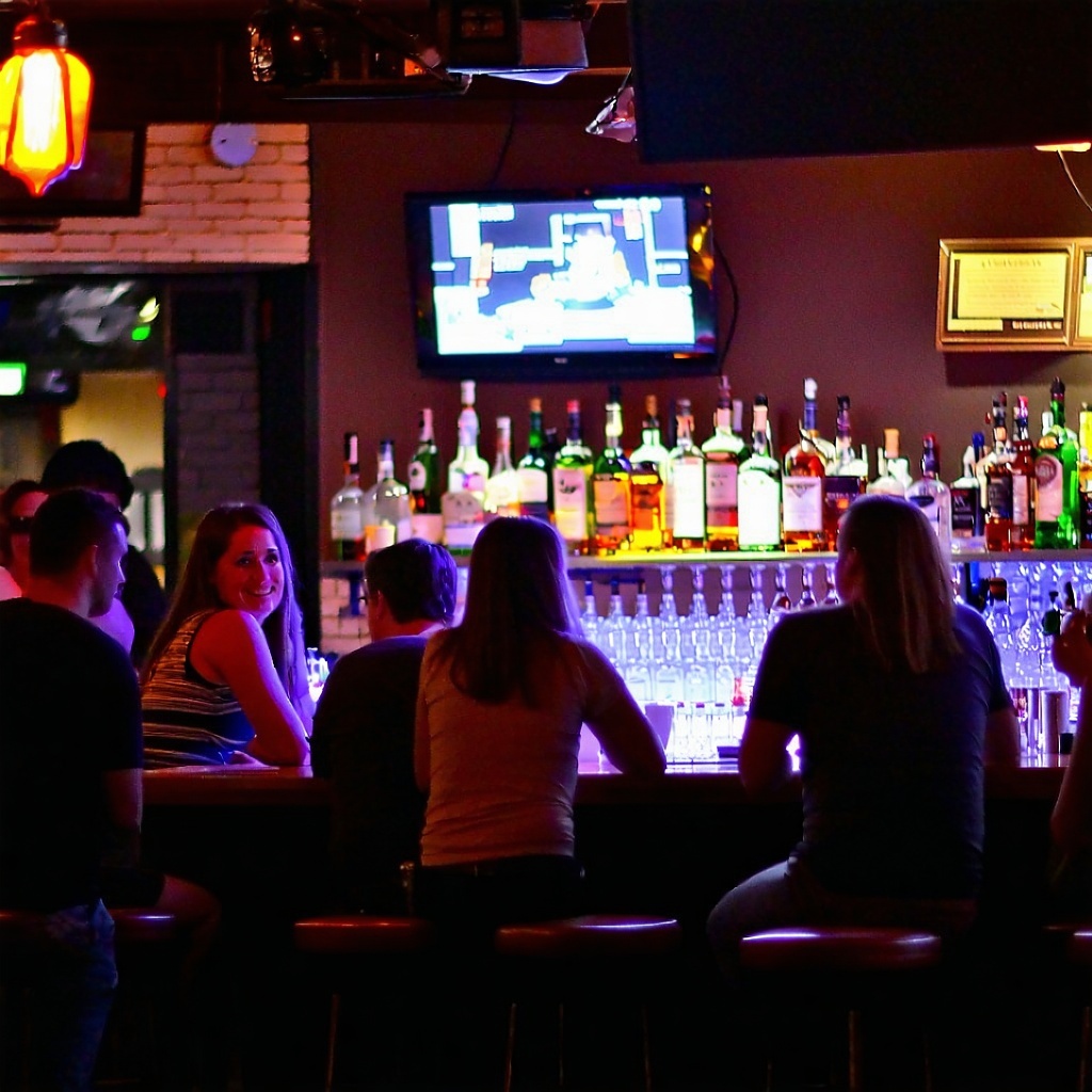 busy bar at night-1