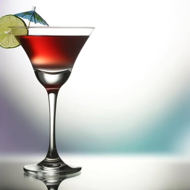 image of a cocktail glass